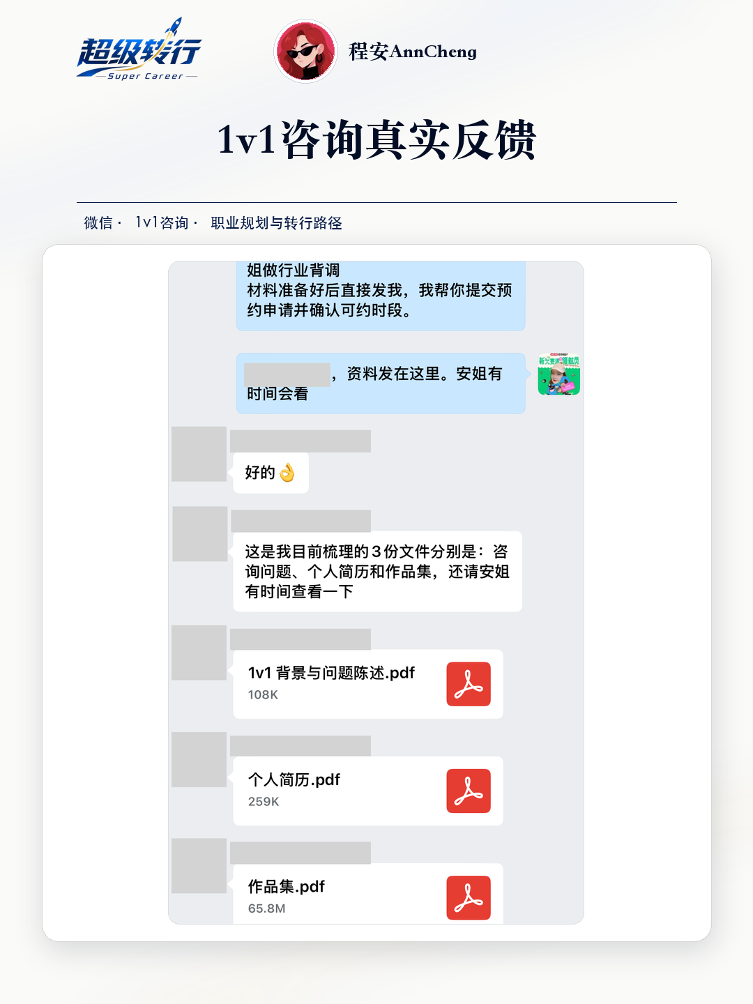 1v1咨询真实反馈：咨询反馈 艺术背景梳理转行材料与方向，第1张